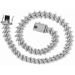 JIAEN Cuban Link Chain for Men 16mm Diamond Cuban Link Chain 18K Gold/Platinum Plated Hip Hop Jewelry 18 20 24 Inch