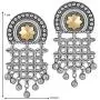 Aheli Indian Tribal Oxidized Dangle Earrings Traditional Wedding Party Ethnic Fashion Jewelry for Women Aheli Indian Tribal Oxidized Dangle Earrings Traditional Wedding Party Ethnic Fashion Jewelry for Women