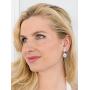 Mariell Dainty Cubic Zirconia Crystal Teardrop Earrings for Brides, Wedding & Bridal Jewelry for Women