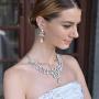 EVER FAITH Flower Simulated Pearl Wedding Jewelry Set Clear Austrian Crystal