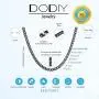 DODIY 6mm Curb Mens Necklace - Silver Chain Cuban Stainless Steel Jewelry - Neck Link Chains for Men Man Women Boys Male Military - 20'' 22'' 24'' 26'' 28'' 30'' inch DODIY 6mm Curb Mens Necklace - Silver Chain Cuban Stainless Steel Jewelry - Neck Link Chains for Men Man Women Boys Male Military - 20'' 22'' 24'' 26'' 28'' 30'' inch