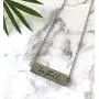Minimalist Diffuser Necklace:''BE Still'' Aromatherapy bar Necklace for Essential Oils with Modern Pendant Style Locket (Reversible and Adjustable)