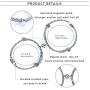 IRONBOX Magnetic Couples Bracelets Relationship Matching Bracelets for Couples Friendship Couples Gifts Jewelry Set for Women Men