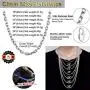 ChainsHouse Men Women Chain Rolo Necklace,3mm/5mm/7mm/9mm/12mm Wide Stainless Steel/Black Metal/18K Gold Plated Cable Link Necklace, 18''-30'' Length-with Gift Box ChainsHouse Men Women Chain Rolo Necklace,3mm/5mm/7mm/9mm/12mm Wide Stainless Steel/Black Metal/18K Gold Plated Cable Link Necklace, 18''-30'' Length-with Gift Box