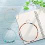 Mukum 24PCS Beaded Choker Necklaces for Women Beaded Necklace Seed Bead Chokers Colorful Jewelry Set for Women and Girls