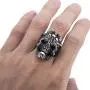 Elfasio Men Skull Rings Stainless Steel Gothic Biker Punk Jewelry, Size 8-13 Elfasio Men Skull Rings Stainless Steel Gothic Biker Punk Jewelry, Size 8-13