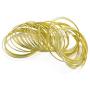 ENSOUL Flower Mixed Metal Aztec African Indian Vintage Multi Bangles Bracelets for Women Set of 36