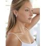 Mariell AA Recovery Symbol Cubic Zirconia Earrings Celebrate Alcoholics Anonymous Sobriety