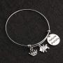 KUIYAI Hakuna Matata No Worries Macrame Bracelet Inspired Gift