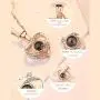 winsbo Love Necklace I Love You Necklace in 100 Languages Best Gift for Her Gift for Women