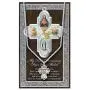 Rosemarie Collections Religious First Communion Four Way Cross Pendant Necklace with Prayer Card, 18'' Rosemarie Collections Religious First Communion Four Way Cross Pendant Necklace with Prayer Card, 18''