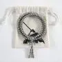 Chimok Full Stainless Steel Buddha Beads Necklace, Destiny Nepal Prayer Hand Bracelet,108 Buddhist Mala Beads for Meditation Prayer,Self Denfense Necklace Chimok Full Stainless Steel Buddha Beads Necklace, Destiny Nepal Prayer Hand Bracelet,108 Buddhist Mala Beads for Meditation Prayer,Self Denfense Necklace