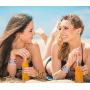 FUNEIA 6Pcs VSCO Bracelets for Women Boho Acrylic Beads Elastic Rope Friendship Bracelets Set Summer Beach Jewelry