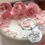 FUSTMW Birthday Keychain Gifts Happy 14th 15th 16th 17th 18th 19th 20th 21st 22nd 23rd 24th 25th 26th 27th Birthday Jewelry Gifts