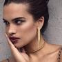Boho Long Tassels Dangle Drop Metal Chain Earrings, Simplicity Punk Gold Silver Stud Earrings for Women Teenage Girls Wedding Party Gifts