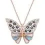 Absent Design Butterfly Necklaces for Women | Turquoise Aesthetic Jewelry | Evil Eye Pendant Necklace | Butterfly Gifts For Teen Girls-Rose Gold Necklace. Absent Design Butterfly Necklaces for Women | Turquoise Aesthetic Jewelry | Evil Eye Pendant Necklace | Butterfly Gifts For Teen Girls-Rose Gold Necklace.
