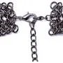 MJartoria Women Statement Skull Necklace-Carnival Festival Halloween Vintage Bohemian Ethnic Gypsy Rhinestone Bib Chunky Tassel Collar Festival Statement Necklace