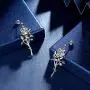 Beautlace Rose Necklaces/Adjustable Rings Silver/18K Gold/Black Gun Plated Flower Pendant/Open Ring Elegant Jewelry Gifts for Women Beautlace Rose Necklaces/Adjustable Rings Silver/18K Gold/Black Gun Plated Flower Pendant/Open Ring Elegant Jewelry Gifts for Women