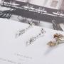 JOERICA Rhinestone Bridesmaid Set for Women Bridal Jewelry Sets Necklace Bracelet Earrings Set Gifts Fit with Wedding Dress