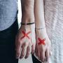 WISTIC His and Hers Couple Bracelet Stainless Steel Adjustable Cuff Bracelet for Women Men