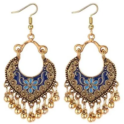 Vintage Boho Statement Drop Dangle Earrings Bohemian Ethnic Handmade Beaded Charms Earring for Women Girls Jewelry Gift Vintage Boho Statement Drop Dangle Earrings Bohemian Ethnic Handmade Beaded Charms Earring for Women Girls Jewelry Gift