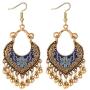 Vintage Boho Statement Drop Dangle Earrings Bohemian Ethnic Handmade Beaded Charms Earring for Women Girls Jewelry Gift