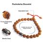 Wonder Care Authentic Rudraksh Mala-5face- Genuine Himalayan Rudraksha Seeds Religious Ornament Rosary Japa Mala Necklace - Imported from Nepal