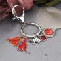 UJIMS DST Sorority Paraphernalia Jewelry Funny Sisterhood Keychain Sorors Make The Best Of Friend Gift for Her Greek Inspired Sorority Gift