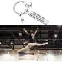 Gymnast Gifts Gymnastics Keychain Girls Gymnastics Jewelry Inspirational Gift for Gymnast If You Dont Leap Youll Never Know What It is Like to Fly Gymnast Gifts Gymnastics Keychain Girls Gymnastics Jewelry Inspirational Gift for Gymnast If You Dont Leap Youll Never Know What It is Like to Fly