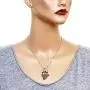DianaL Boutique Adorable Little Pig Piggy Pendant Necklace Pink Rose Crystal 18'' Chain Gift Boxed DianaL Boutique Adorable Little Pig Piggy Pendant Necklace Pink Rose Crystal 18'' Chain Gift Boxed