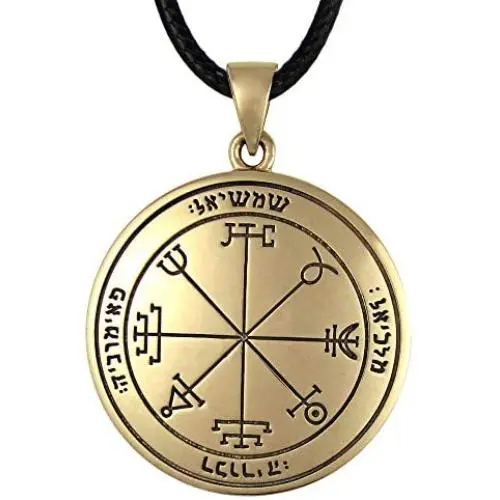 Bronze Second Pentacle of the Sun Talisman for Protection Bronze Second Pentacle of the Sun Talisman for Protection