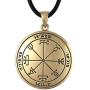 Bronze Second Pentacle of the Sun Talisman for Protection