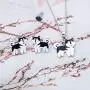 UJIMS Husky Jewelry Funny Husky Pendant Necklace Earrings Set Husky Mom Jewelry for Pet Owners Dog Gift for Husky Lover UJIMS Husky Jewelry Funny Husky Pendant Necklace Earrings Set Husky Mom Jewelry for Pet Owners Dog Gift for Husky Lover