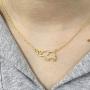Your Always Charm Elephant Necklace for Women,Elephant Friendship Necklace for Girls Birthday Gifts