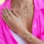 SUNXN Butterfly Necklace Dainty 18K Gold Cubic Zirconia Butterfly Choker Pendant Necklace for Women Teen Girls Jewelry Birthday Gifts