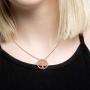 GEORGE · SMITH Tree of Life Pendant Necklace for Women, Rose Gold Plated Family Tree Neckalce with 5A Cubic Zirconia, Jewelry Gifts for Women Girls