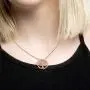 GEORGE · SMITH Tree of Life Pendant Necklace for Women, Rose Gold Plated Family Tree Neckalce with 5A Cubic Zirconia, Jewelry Gifts for Women Girls