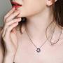 925 Sterling Silver Panda with Crystal Pendant Necklace Birthday Gifts for Women Daughter