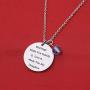 De&ai Marriage Made You My Family Love Made You My Daughter Necklace for Daughter in Laws Wedding Birthday