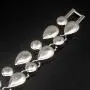 Classic Multi Gemstones Silver Sets, Amethyst Garnet Morganite Peridot Classic Multi Gemstones Silver Sets, Amethyst Garnet Morganite Peridot