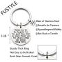 Babysitter Gift Thank You for Always Caring and Always Being There Keychain Appreciation Gift Nanny Thank You Gift