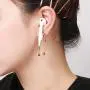 3 Pairs Creative Gold Plated Earring Strap Wireless Earhooks Earbuds Earphone Holder Connector, Anti Lost Earring for Earphone 3 Pairs Creative Gold Plated Earring Strap Wireless Earhooks Earbuds Earphone Holder Connector, Anti Lost Earring for Earphone