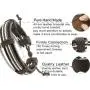 FIBO STEEL 10-32 Pcs Braided Leather Bracelets for Men Women Cool Wrist Cuff Bracelet Adjustable …