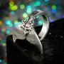 Giwotu Womens Mens Ring Mystical Mermaid Ring Vintage Antique Silver Whale Tail Midi Finger Knuckle Rings for Women Jewelry 3903 Giwotu Womens Mens Ring Mystical Mermaid Ring Vintage Antique Silver Whale Tail Midi Finger Knuckle Rings for Women Jewelry 3903