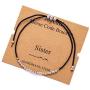 Joycuff Inspirational Morse Code Bracelets for Women Girls Best Friends BFF Birthday Gifts Jewelry for Mom Daughter Sister Trendy Handmade Adjustable Wrap Bracelets
