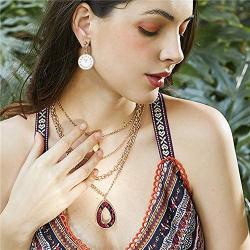 Asymmetric Clock Poker Card Alarm Dangle Drop Earring，Asymmetric Earrings Poker Clock Earrings Loving Woman Rock Earrings Long Pearl-like Fashion Jewelry