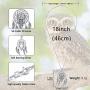 Dream Catcher Necklace for Women, Owl Sterling Silver Pendant with Feather and Cubic Zirconia, Oxidized Technology Special Effect - Lucky Amulet Jewelry Gift Ideas