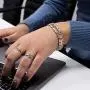 IONICO Rose - Gold Magnetic Therapy Bracelet for Women | Reliefs Arthritis, Carpal Tunnel, migraine, Pain, Blood Pressure | Strong Alternative Medicine Health Energy with Unique Healing Power IONICO Rose - Gold Magnetic Therapy Bracelet for Women | Reliefs Arthritis, Carpal Tunnel, migraine, Pain, Blood Pressure | Strong Alternative Medicine Health Energy with Unique Healing Power