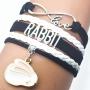 Rabbit Bunny Bracelet Jewelry - HCChanshi Infinity Love Rabbit Gifts Bunny Rabbit Jewelry Bracelet Gift For Women, Girls, Men, Boys, Rabbit Lover, Rabbit Themed Gifts