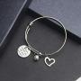 Christain Bracelets Scripture Bangle Bracelet Jesus Religious Inspirational Bracelets Unique Christian Gifts Customized Charm Bracelets for Women Teen Girl Gifts